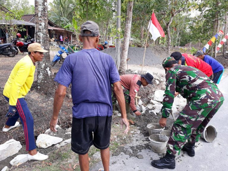 Kerja sama dan Gotong Royong  Di Wilayah Balecatur  Masih Nampak Kental