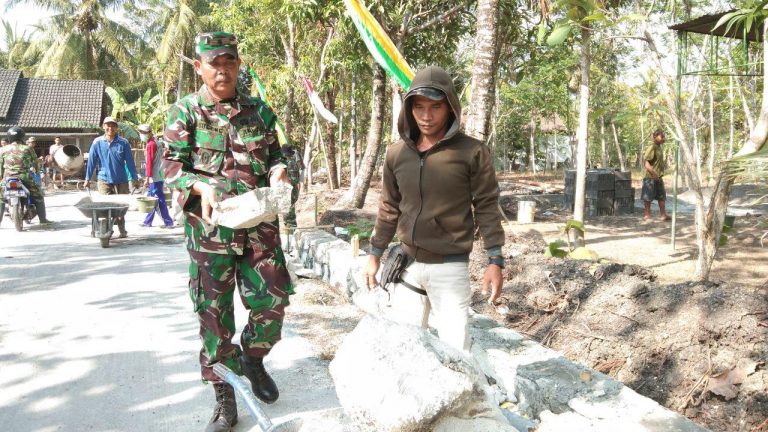 Usia Tidak Membuat Semangat Danramil 17/Gamping Mayor ARH Sugeng Menurun