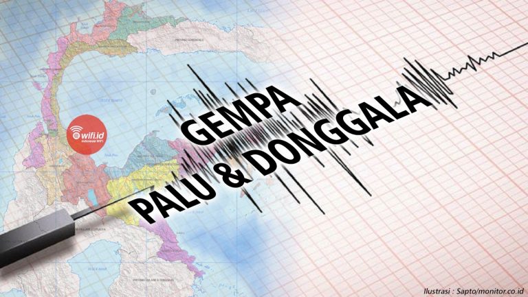 Layanan WiFi Gratis Telkom untuk Korban Gempa Palu dan Donggala
