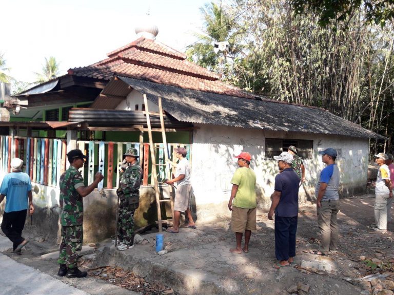 Pra TMMD Reg 103 Rehab Masjid Al Ikhlas Sleman