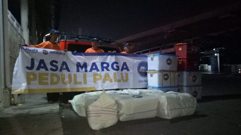 Sambut Kepulangan Relawan dari Palu, Jasa Marga Siap Salurkan Bantuan Tahap ke-2