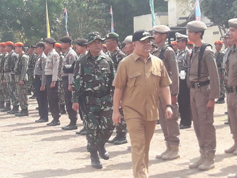 Pemeriksaan Pasukan Dilakukan Wagub DIY di Upacara Pembukaan TMMD