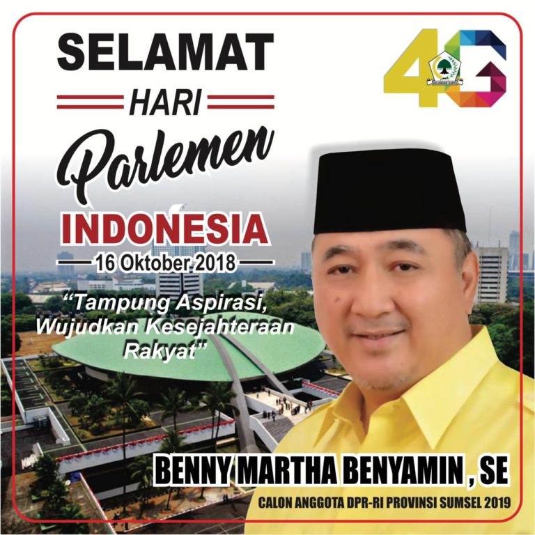 Hari Parlemen Indonesia, Benny Tatung Tegaskan Misi Perkuat DPR RI