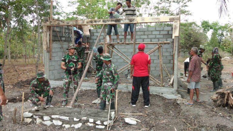 Poskamling Dibangun untuk Meningkatkan Keamanan Desa Balecatur