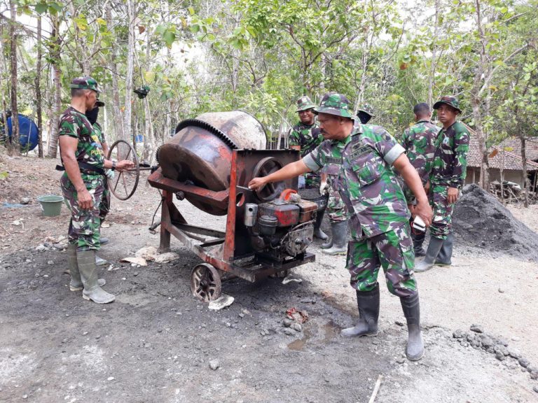 Pasilog TMMD Cek Peralatan Kerja
