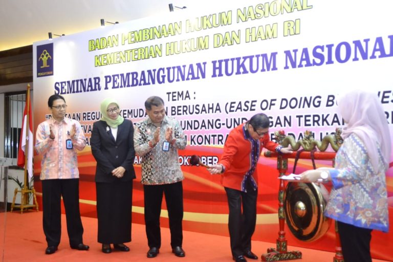 BPHN beri 8 rekomendasi penataan regulasi terkait kemudahan berusaha