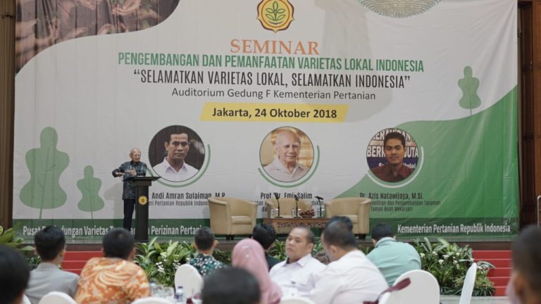 Kementan Kembangkan Potensi Varietas Lokal untuk Kejar Target Lumbung Pangan Dunia 2045