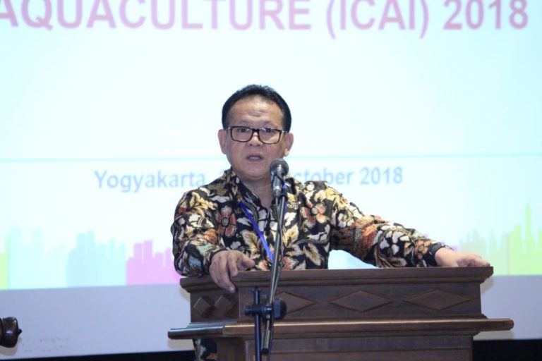 Ketua MAI Rokhmin Dahuri sambut kehadiran Konferensi Internasional Akuakultur ke-8
