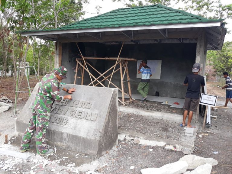 Dansatgas Selalu Melakukan Monitoring Pada Kegiatan TMMD Yang Masuki Hari Ke-12
