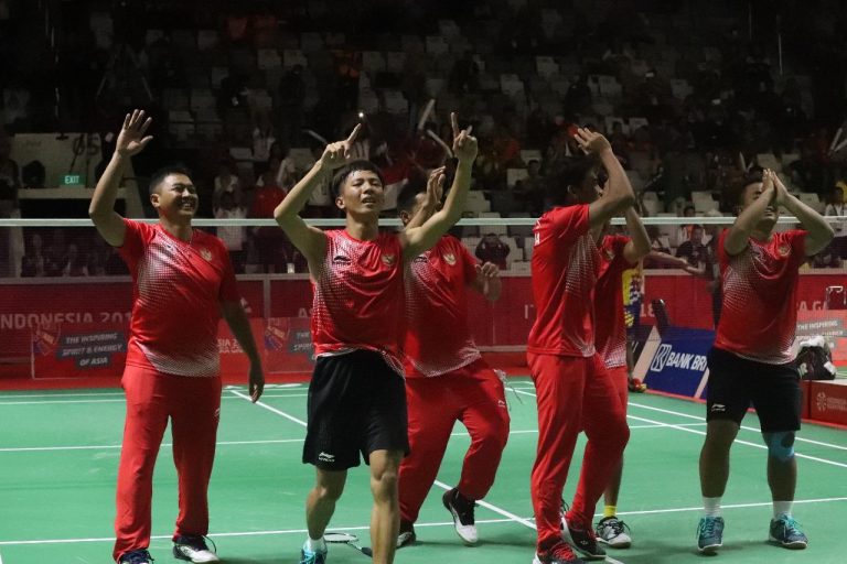 Gebuk Malaysia, Tim Bulutangkis Sumbang Emas Pertama Asian Para Games