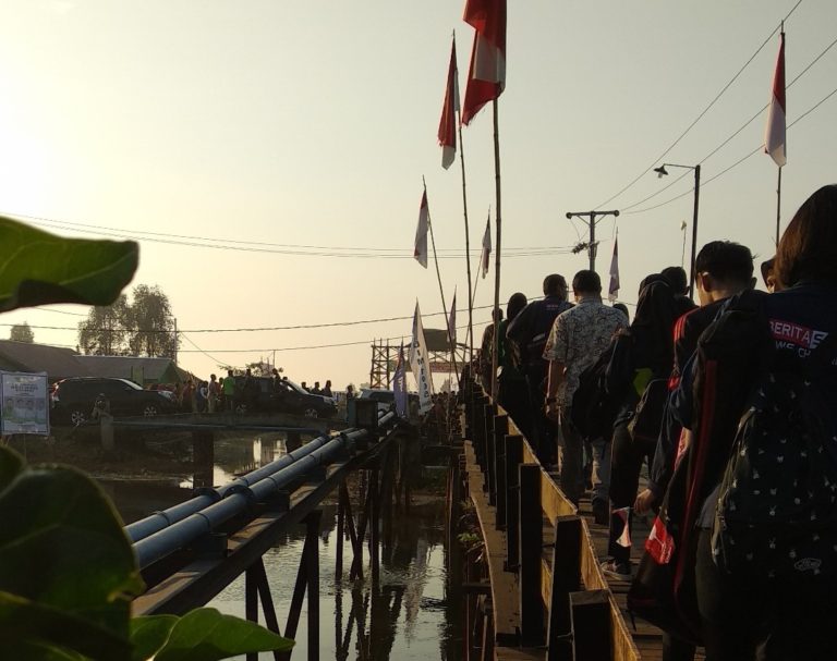 Ribuan Masyarakat Berduyun-duyun Padati Lokasi Pembukaan HPS ke-38
