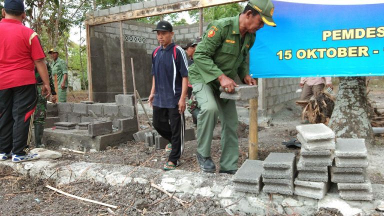 Semangat Linmas Patut Diacungi Jempol