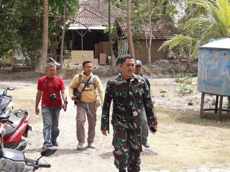 Dandim Sleman Gandeng Insan Media Dandim Liput Kegiatan TMMD
