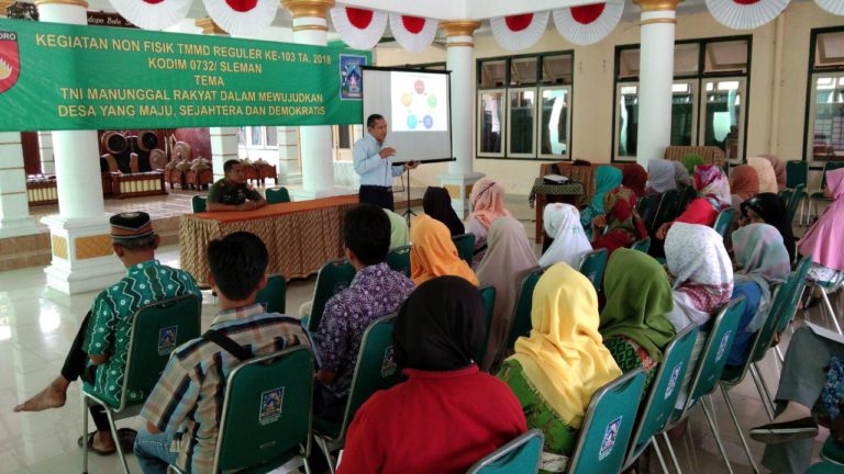 Penyuluhan UMKM Masuk Program TMMD Non Fisik
