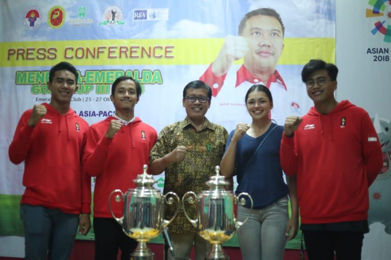 Untuk Ketiga Kalinya, Turnamen Menpora-Emeralda Golf Digelar