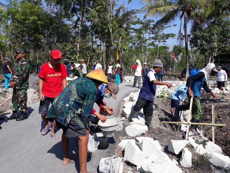 Kegiatan pra-TMMD kali ini dilaksanakan dengan waktu sangat terbatas
