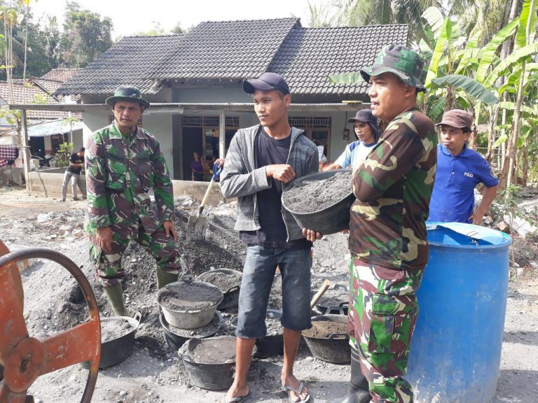 TMMD wujud sinergitas bersama TNI dengan warga Balecatur