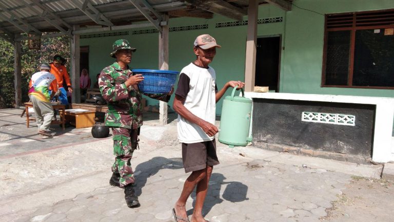 Mbah Setio Wiyono Aktif di Pra TMMD