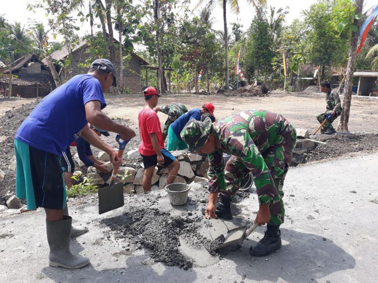 Pra TMMD memperdayakan wilayah Pertahanan serta membantu Pemerintah