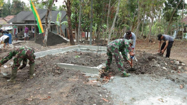 Sinergi Dengan Aparat Terkait Terlihat Dalam  Program Pra TMMD