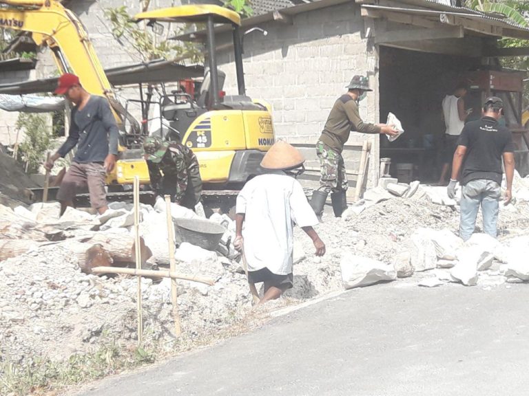 Exavator Punyai Peranan Penting Di Kegiatan TMMD