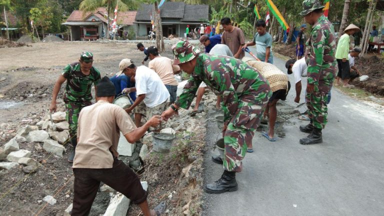 Warga Simpatik Terhadap Tentara Sejak Ada Gelaran TMMD