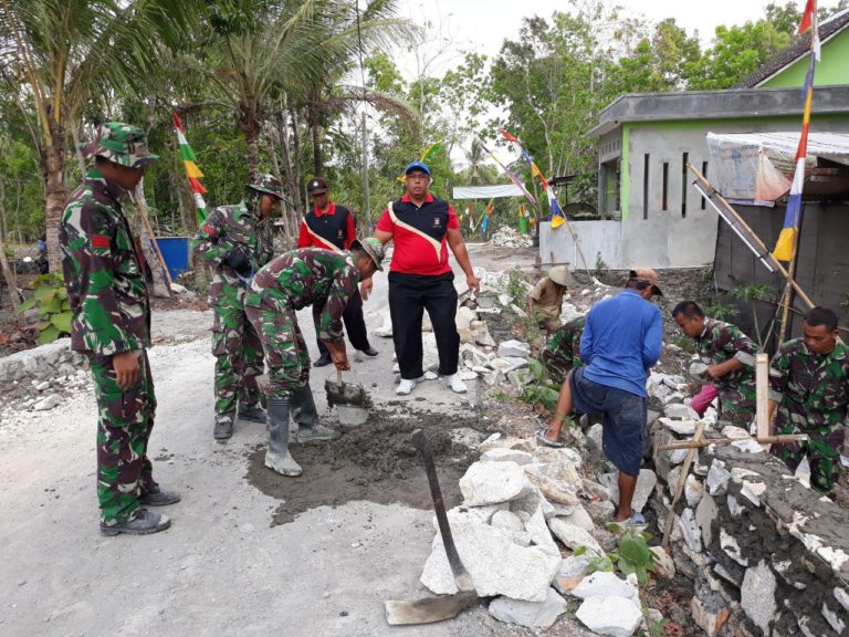 Bukti kekompakan TNI dan Polri tuntaskan program TMMD 103 Kodim Sleman
