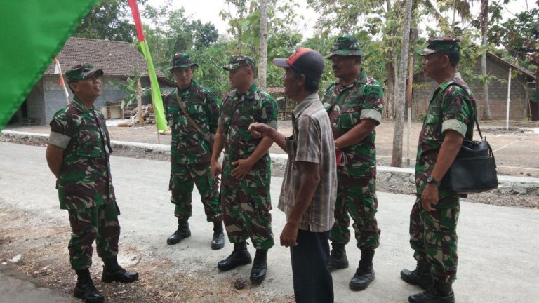 Kasdim Damping Tim Wasev Kodam IV Tinjau Lokasi TMMD