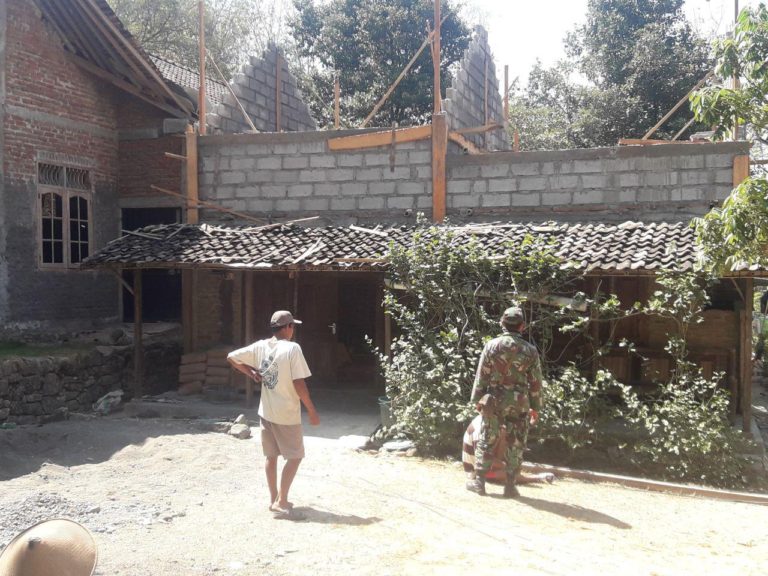 Satgas TMMD Maksimalkan penggarapan Bedah Rumah