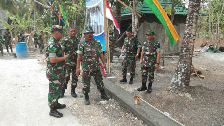 Tim Wasev Tinjau Lokasi TMMD Reg 103 Kodim Sleman