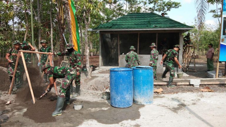 Pembangunan Poskamling Sudah Kelihatan Hasilnya