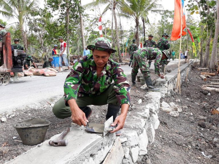 Pekerjaan Talud Sudah Mulai Menyelesaikan Tahap Plestaran