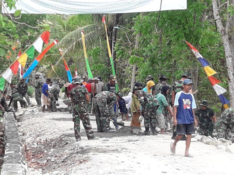 TMMD Tumbuhkan Hubungan Baik Antara TNI Dan Masyarakat