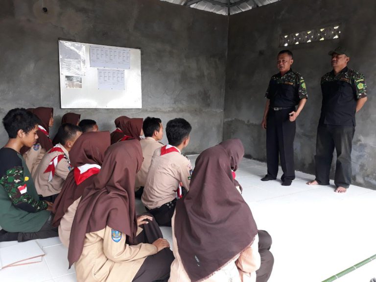 Sasaran Non Fisik Digunakan HIPAKAD Beri Materi Wasbang Pada Pramuka