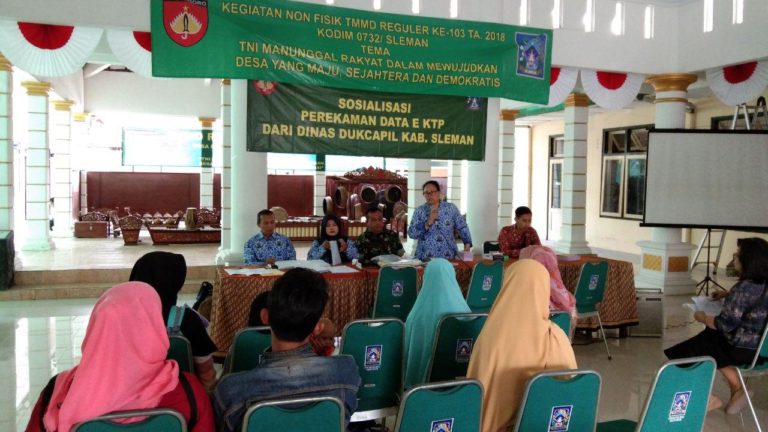 Sosialisasikan Perekaman E KTP Untuk Beri Pemahaman Pada Pelajar
