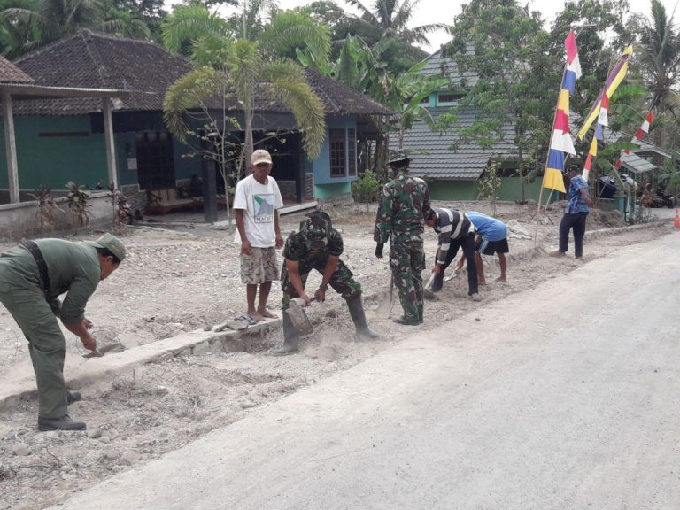 Waktu Dimanfaatkan Oleh Satgas TMMD Agar Target Selesai Tepat Waktu