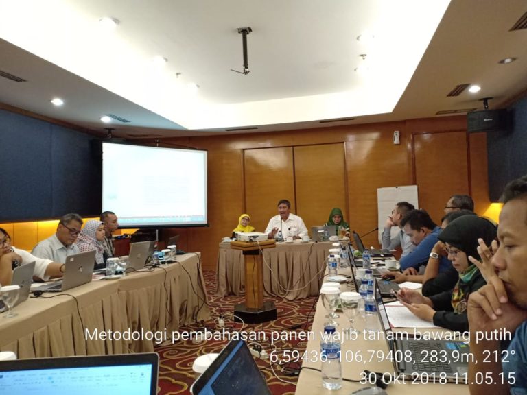 Sinergitas Kementan dan BPS Mendata Bawang Putih Nasional