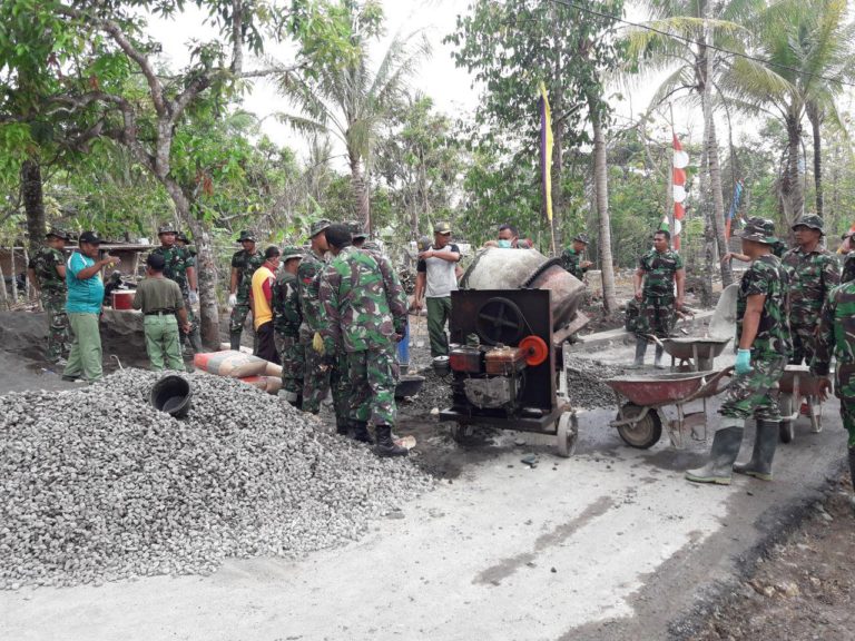 Prajurit Zipur Siap Sukseskan TMMD Reg 103 Kodim Sleman
