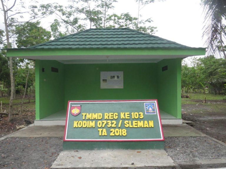 Poskamling Dusun Temuwuh Sudah Rampung Dan Tertata Rapi