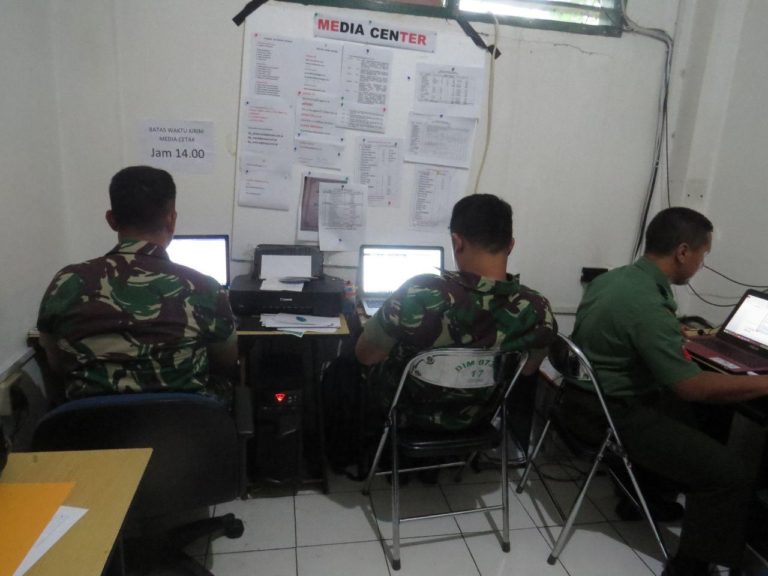 Kinerja Tim Publikasi Dalam TMMD Kodim 0732/Sleman