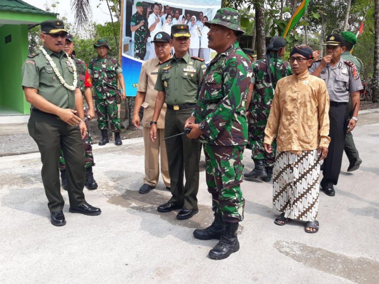 Didampingi Danrem 072, Tim Masev Tinjau Hasil Pekerjaan Fisik TMMD