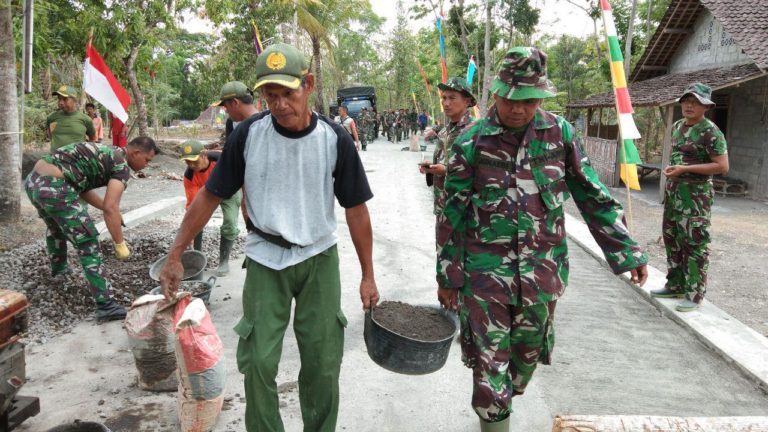 Program TMMD Terjun Langsung Ke Desa Desa