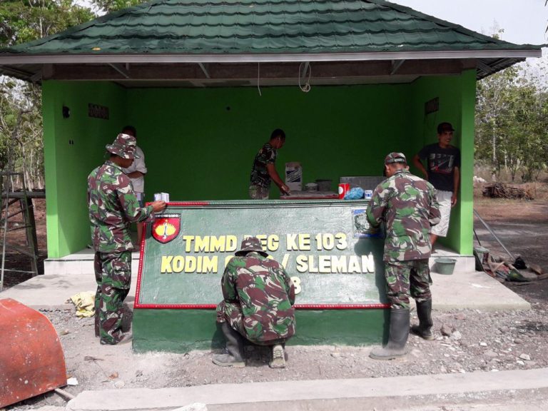 Musyawarah Dan Koordinasi Rencana Penutupan TMMD Antara Instansi Terkait Di Desa Balecatur
