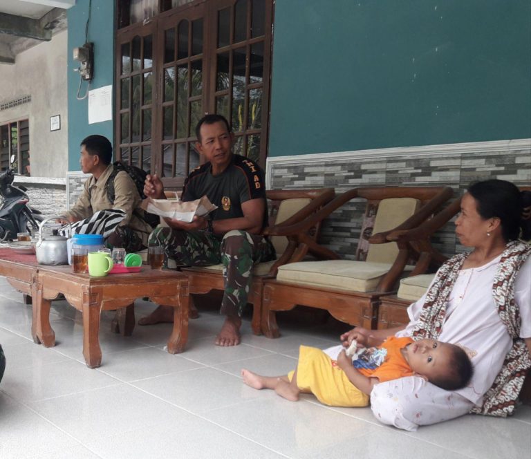 Kopral Yudi Sempatkan Datang Untuk Silaturahmi Sekaligus Pengen Merasakan Masakan Mbok Giyah Lagi