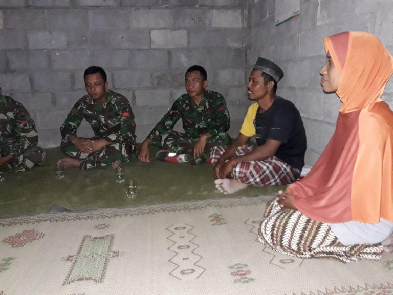 Bapak Bardi Senang Dan Bangga Rumahnya Di Kunjungi Satgas TMMD