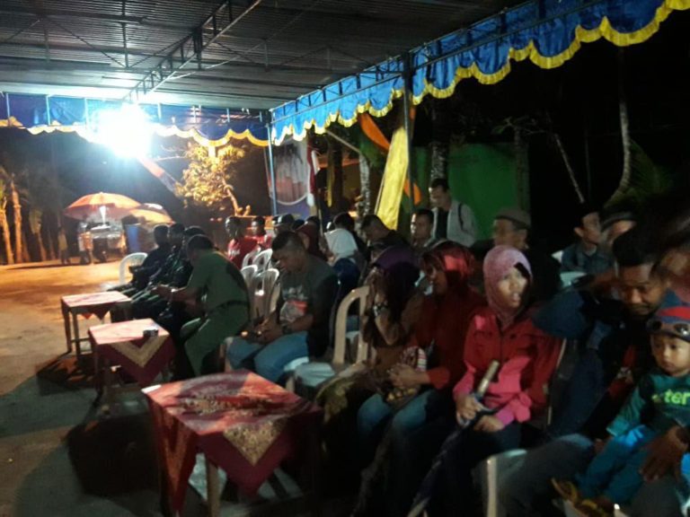 Acara Hiburan Rakyat Yang Diselenggarakan Satgas TMMD Berlangsung Cukup Meriah