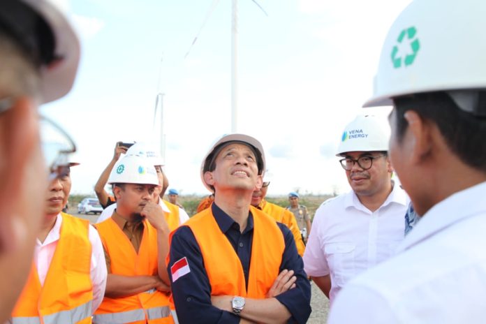 Wakil Menteri Energi dan Sumber Daya Mineral, Archandra Tahar pantau langsung progres 97% PLTB Tolo