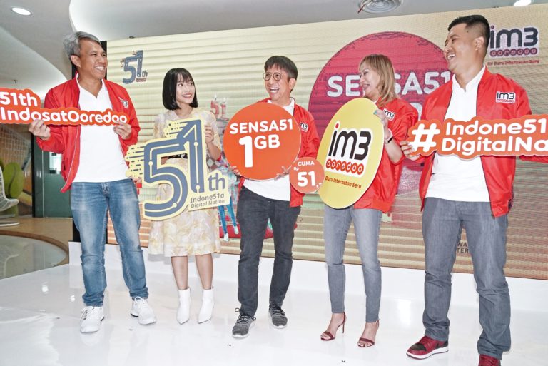 IM3 Ooredoo Hadirkan Paket Sensa51 1GB Rp51