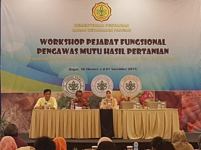BKP Kementan Tingkatkan Kompetensi SDM untuk Dukung Ekspor
