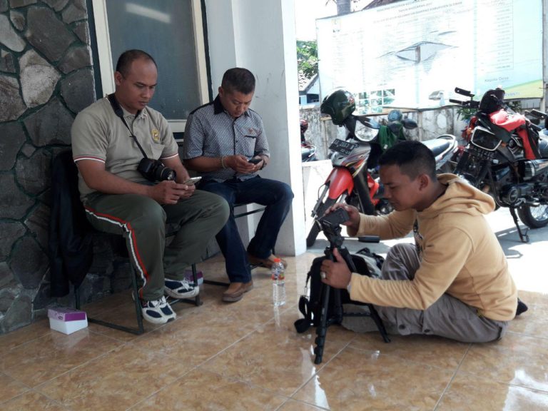 Sebelum Berburu Berita Tim Publikasi Lakukan Briefing